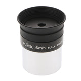 Maxbell 6mm 1.25inch Plossl Telescope Eyepiece Lens - 4-element Plossl Design - Threaded for Standard 1.25inch Astronomy Filters