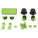 Max Chrome Plating Controller Thumbstick Trigger Buttons for Sony PS4 Pro Green
