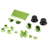 Max Chrome Plating Controller Thumbstick Trigger Buttons for Sony PS4 Pro Green