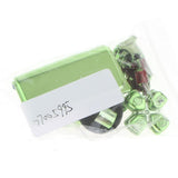 Max Chrome Plating Controller Thumbstick Trigger Buttons for Sony PS4 Pro Green