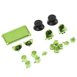 Max Chrome Plating Controller Thumbstick Trigger Buttons for Sony PS4 Pro Green