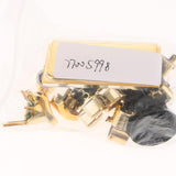 Max Chrome Plating Controller Thumbstick Trigger Buttons for Sony PS4 Pro Gold
