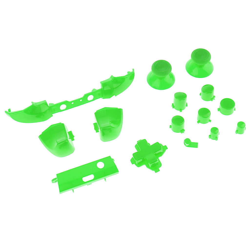 Max Bumper Trigger Buttons D-Pad LB RB LT RT For Xbox One Slim Controller Green