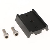 Maxbell Guide Star Dovetail Mounting Plate + Tube Rings for Telescope Spotting Scope Short Type