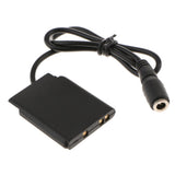 Max ENEL19 Dummy Battery EP62G External Power Supply Connector for Nikon Coolpix