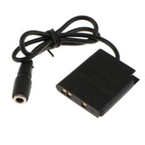 Max ENEL19 Dummy Battery EP62G External Power Supply Connector for Nikon Coolpix