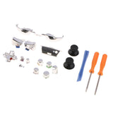 Max Full Set Trigger Buttons Replacement Part for Xbox One Elite Game Controller Silver