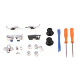 Max Full Set Trigger Buttons Replacement Part for Xbox One Elite Game Controller Silver