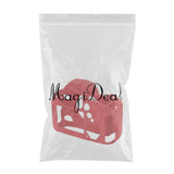 Max Camera Silicone Case Bag Rubber Soft protective Cover Skin for Canon 5D4 Red