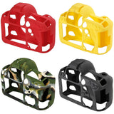 Max Camera Silicone Case Bag Rubber Soft protective Cover Skin for Canon 5D4 Red