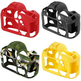Max Camera Silicone Case Bag Rubber Soft protective Cover Skin for Canon 5D4 Red