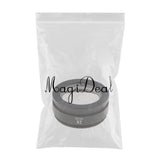 Maxbell 2X Barlow Auxiliary Objective Lens Optical Glass for Stero Microscope - 48mm Mounting Thread W.D 30mm (Black,Pack of 1)