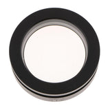 Maxbell 2X Barlow Auxiliary Objective Lens Optical Glass for Stero Microscope - 48mm Mounting Thread W.D 30mm (Black,Pack of 1)