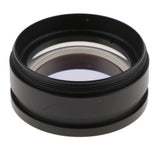 Maxbell 2X Barlow Auxiliary Objective Lens Optical Glass for Stero Microscope - 48mm Mounting Thread W.D 30mm (Black,Pack of 1)