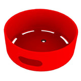 Maxbell Protective Case for Echo Dot 2 Soft Silicone Anti-dust Cover Red