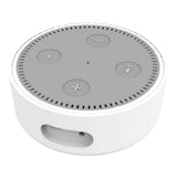 Maxbell Protective Case for Echo Dot 2 Soft Silicone Anti-dust Cover White