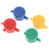 Max Replacement Part ABXY Plastic Buttons for Nintendo SNES Super NES Controller