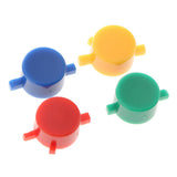 Max Replacement Part ABXY Plastic Buttons for Nintendo SNES Super NES Controller