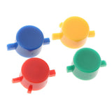 Max Replacement Part ABXY Plastic Buttons for Nintendo SNES Super NES Controller