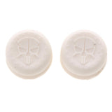 Maxbell 2Pcs Thumb Grips Protector Cap Cover For Playstation 4 PS4 Controller White