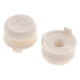 Maxbell 2Pcs Thumb Grips Protector Cap Cover For Playstation 4 PS4 Controller White