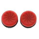 Maxbell 2Pcs Thumb Grips Protector Cap Cover For Playstation 4 PS4 Controller Red