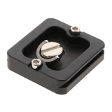 Maxbell PU-40 Camera Quick Release Plate Universal Mount for Tripod Ball Head .w/ 1/4 Inch Standard Screw Compatible with Arca Swiss