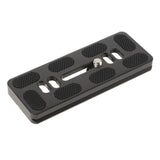 Maxbell PU-100 Camera Quick Release Plate Universal Mount for Tripod Ball Head .w/ 1/4 Inch Standard Screw Compatible with Arca Swiss
