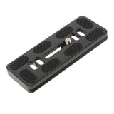 Maxbell PU-100 Camera Quick Release Plate Universal Mount for Tripod Ball Head .w/ 1/4 Inch Standard Screw Compatible with Arca Swiss