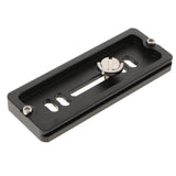 Maxbell PU-100 Camera Quick Release Plate Universal Mount for Tripod Ball Head .w/ 1/4 Inch Standard Screw Compatible with Arca Swiss