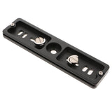 Maxbell PU-150 Camera Quick Release Plate Universal Mount for Tripod Ball Head .w/ 1/4 Inch Standard Screw Compatible with Arca Swiss