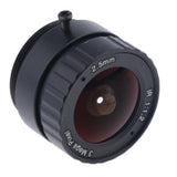 Maxbell Camera IR Lens 2.5mm F1.2 3 Megapixel Fixed IRIS CCTV Lenses CS Mount Format 1/2.5-inch