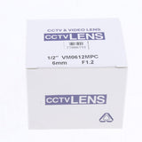 Max 6mm HD 3MP F1.2 Fixed Focus CS Mount Lens for 1/2" CCD CCTV Security Camera