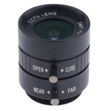 Max 6mm HD 3MP F1.2 Fixed Focus CS Mount Lens for 1/2" CCD CCTV Security Camera