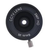 Max 6mm HD 3MP F1.2 Fixed Focus CS Mount Lens for 1/2" CCD CCTV Security Camera