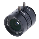 Max 6mm HD 3MP F1.2 Fixed Focus CS Mount Lens for 1/2" CCD CCTV Security Camera