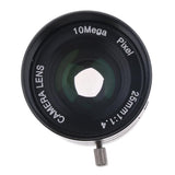 Max 25mm HD 5MP F1.4 Fixed Focus CS Mount Lens for 2/3" CCD CCTV Security Camera