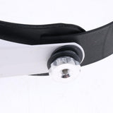 Max 2 LED Head Mount Magnifier with 5 Detachable Lenses 1.0x 1.5x 2.0x 2.5x 3.5x