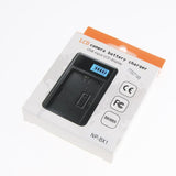 Max NP-BX1 Battery Charger for Sony DSC-RX100 I II III IV V, HX400V, HDR-CX405/B