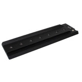 Max 19mm Bottom Plate Dovetail 300mm Standard ARRI with 3/8" -16 Threaded Holes