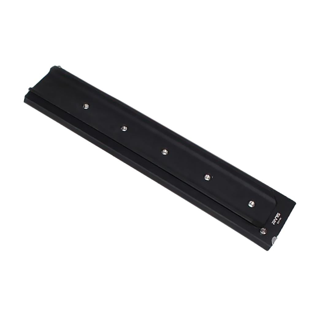 Max 19mm Bottom Plate Dovetail 450mm Standard ARRI with 3/8" -16 Threaded Holes