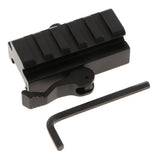 Maxbell 5-Slot Quick Detach Release 1/2" Low Profile Riser QD Mount Picatinny Rail