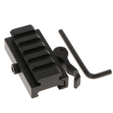 Maxbell 5-Slot Quick Detach Release 1/2" Low Profile Riser QD Mount Picatinny Rail