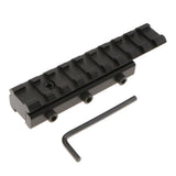 Maxbell Dovetail Weaver Picatinny Rail Adapter Extend 11mm to 20mm Scope Mount 10cm
