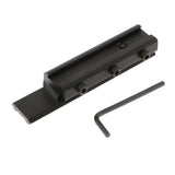 Maxbell Dovetail Weaver Picatinny Rail Adapter Extend 11mm to 20mm Scope Mount 10cm