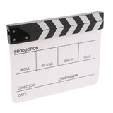 Max Film Movie Clapper Board Director Video Scene Cut Action Prop Clap White