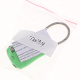 Max TSA Luggage Travel Suitcase Bag Code Lock 3 Digit Combination Padlock TSA002 Green