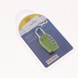 Max TSA Luggage Travel Suitcase Code Lock 4 Digit Combination Padlock Green