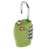 Max TSA Luggage Travel Suitcase Code Lock 4 Digit Combination Padlock Green