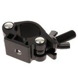 Maxbell Photography Rail Clamp Mount 30-35mm Single Rod Clip for Studio Light Stand